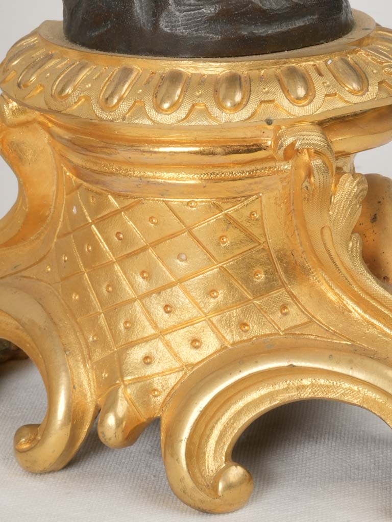 Luxurious ornamental Marchand candelabra set