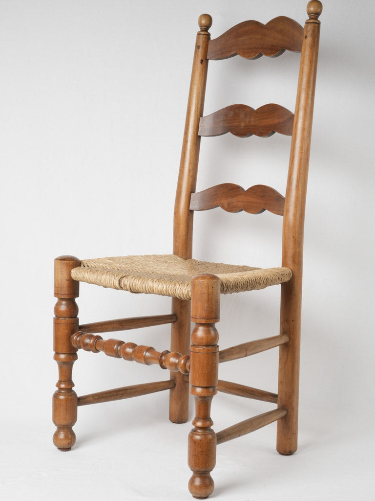 Timeless French ladderback chairs