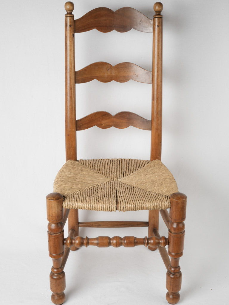 Authentic French walnut chairs