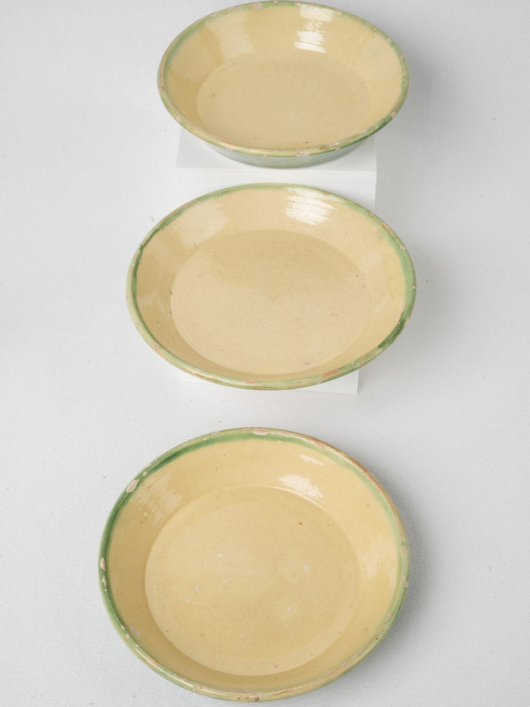 Handmade glazed ceramic kitchenware
