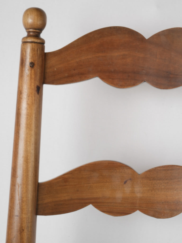 Luxurious French walnut chairs