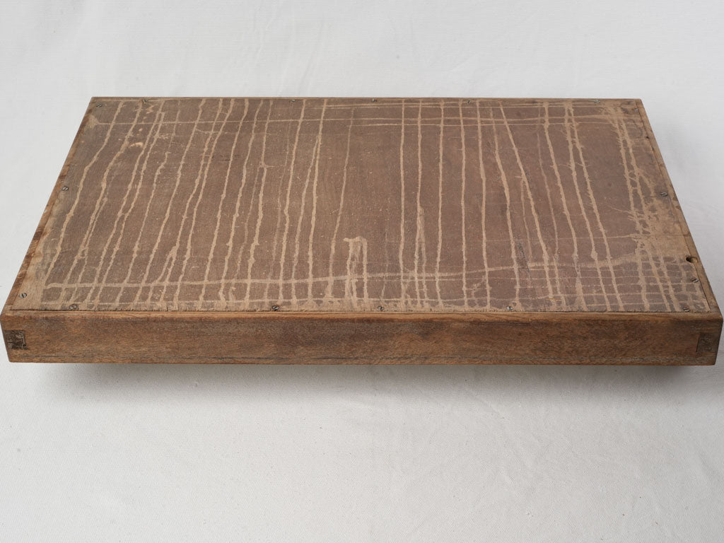 Decorative Rectangular Mirrored Tray w/ Bobbin-Turned Handles - 26"