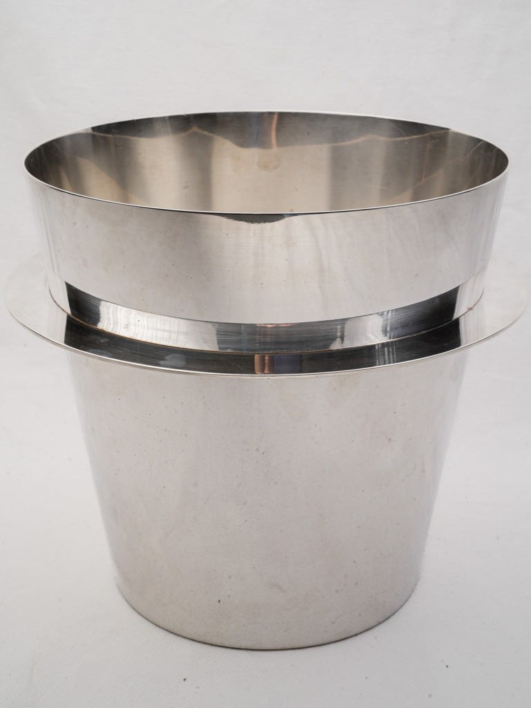 Large Ercuis “Escapade” Champagne Bucket Saturne Collection- 9¾"