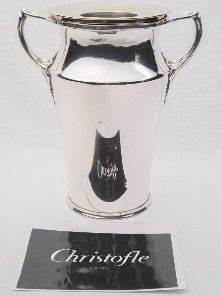 Mid-century refined Christofle vessel