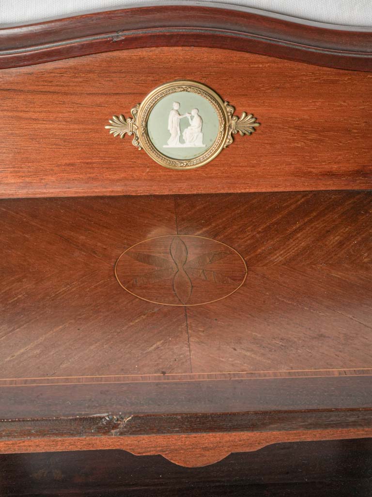 Starburst marquetry motif sheet holder