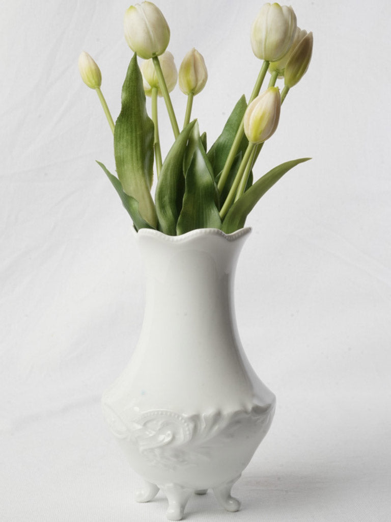 Delicate mid-century porcelain vase