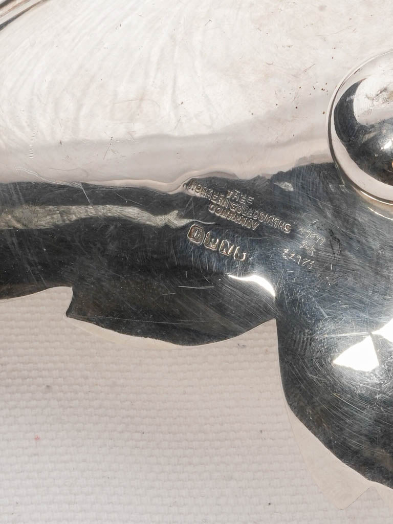 English exquisite silver servingware