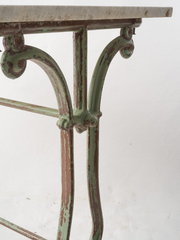 Elegant curved legs entryway table