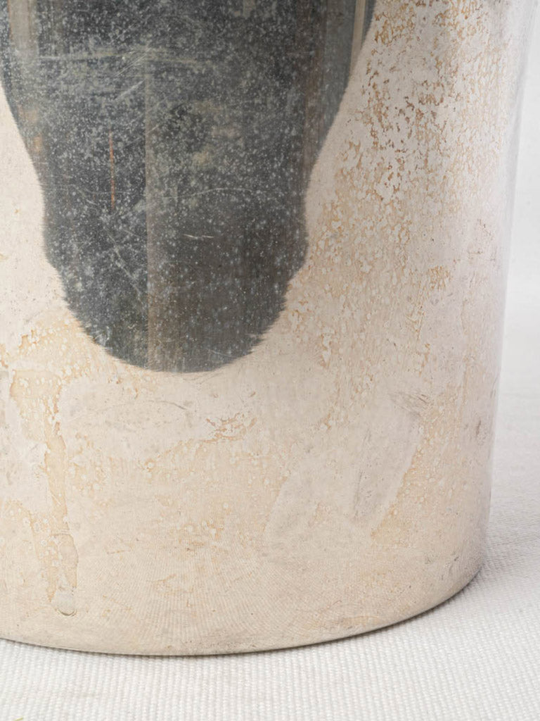 Refined Patina Top Hat Container