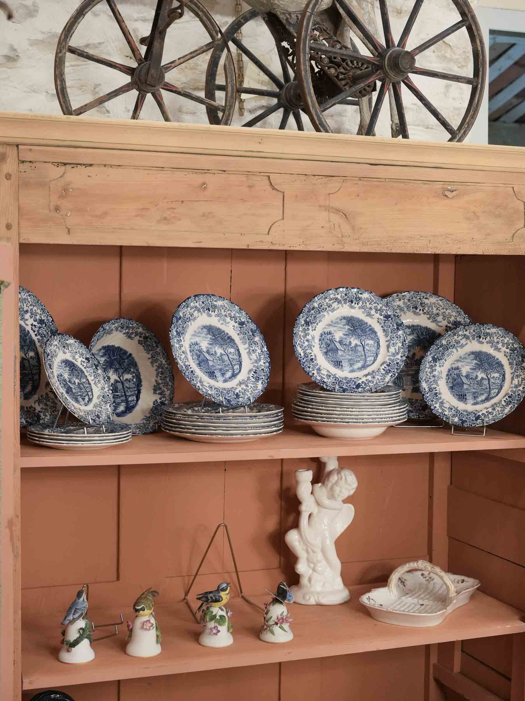 Johnson Bros 'Mill Stream Blue' Ironstone Dinner Service for Five