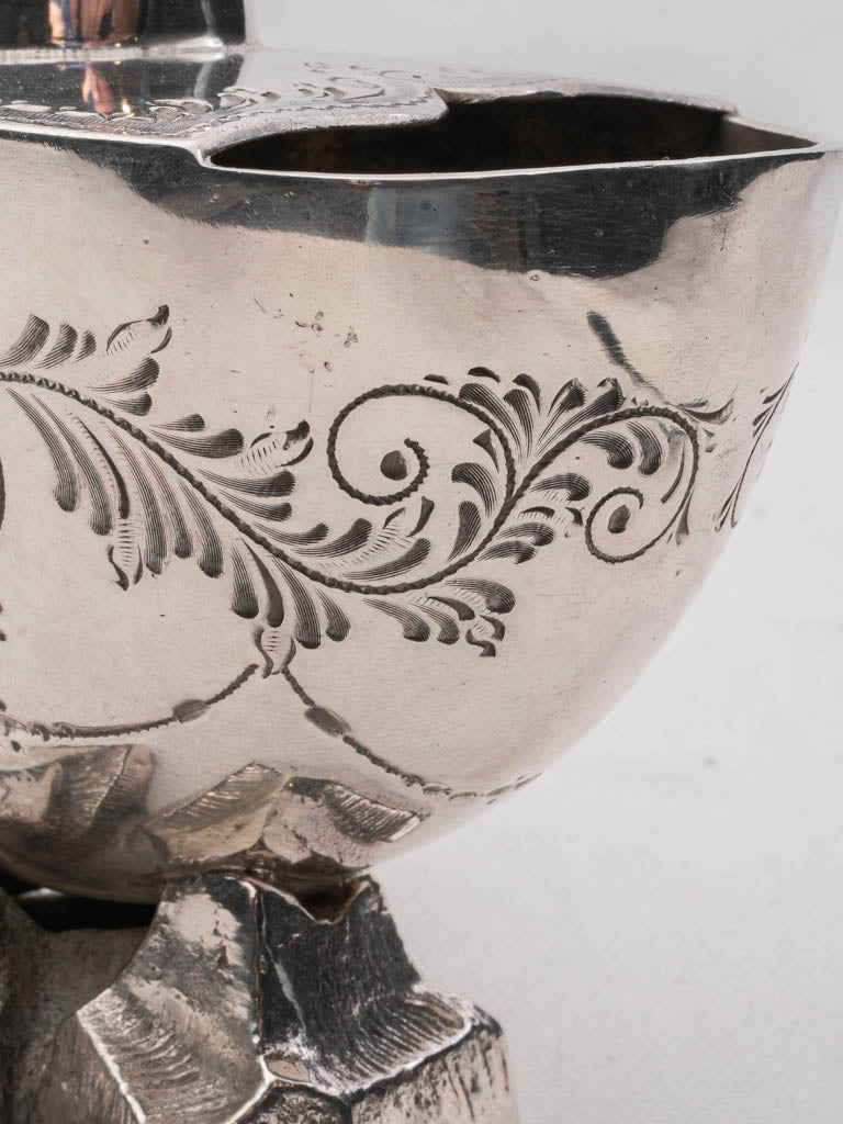 Collectible decorative silverplate warmer