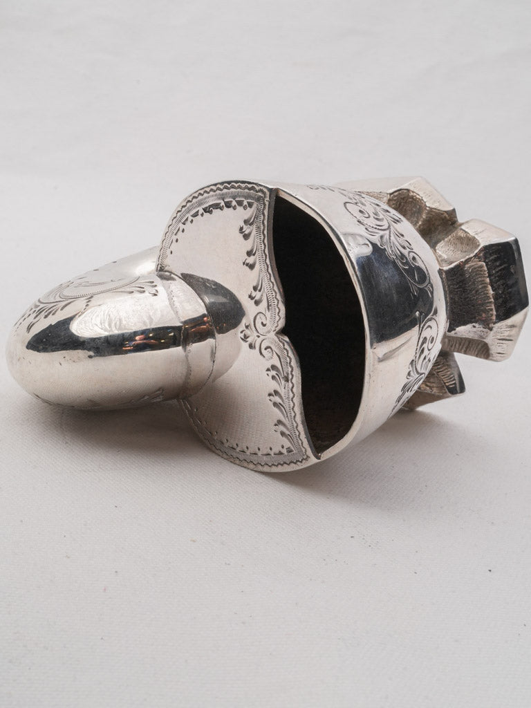 Timeless soft patina spoon warmer