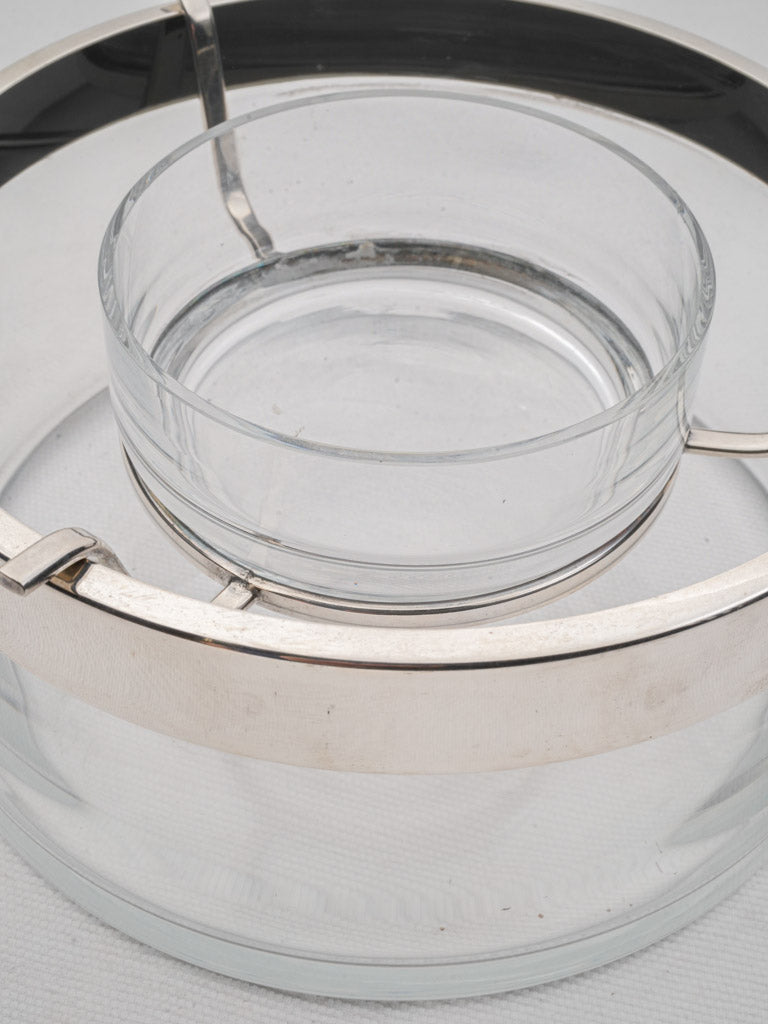 Silverplate luxury serving dish