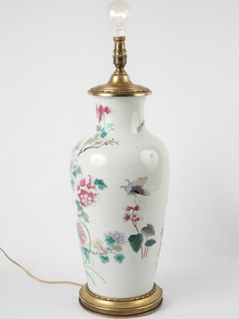 Early 20th-century Chinese bird lamp