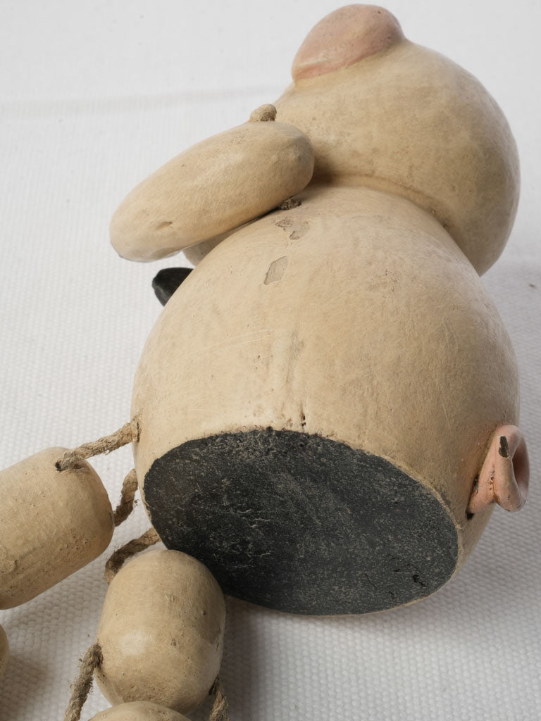 Expressive mid-century piglet collectible