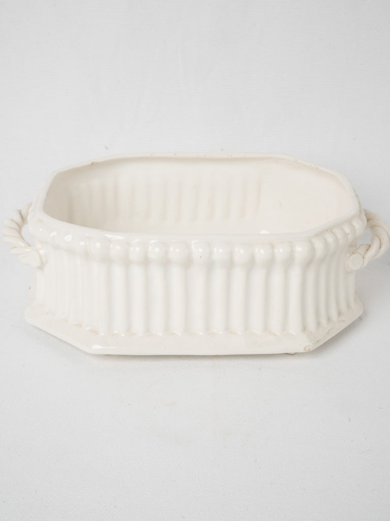 Creamy glazed artisanal platter
