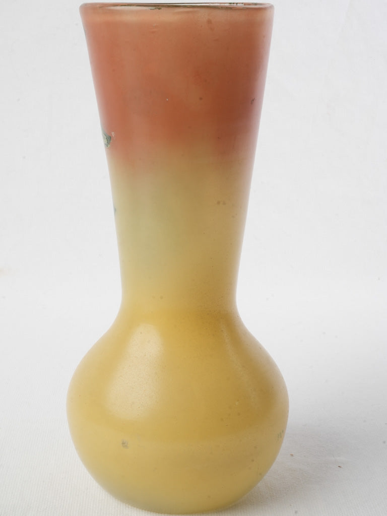 Hand-decorated Art Deco vase