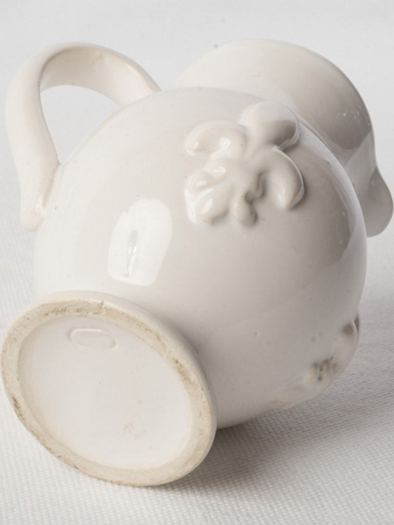 Charming kiln-speckled pitcher