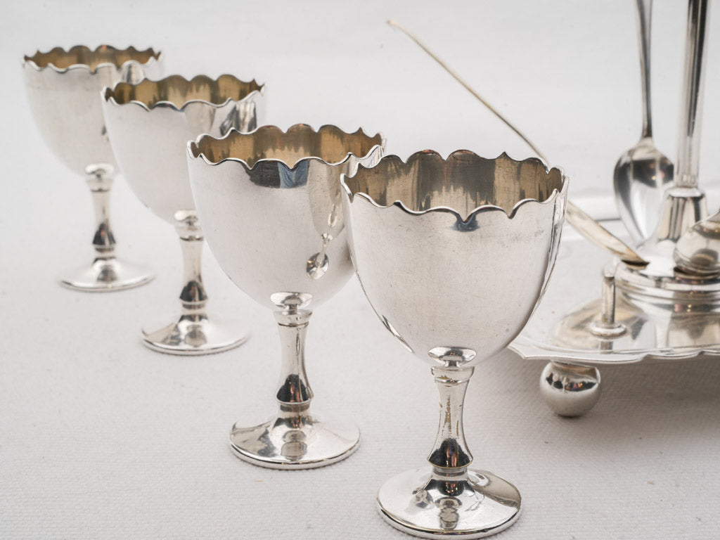 Iconic functional silverplate tableware