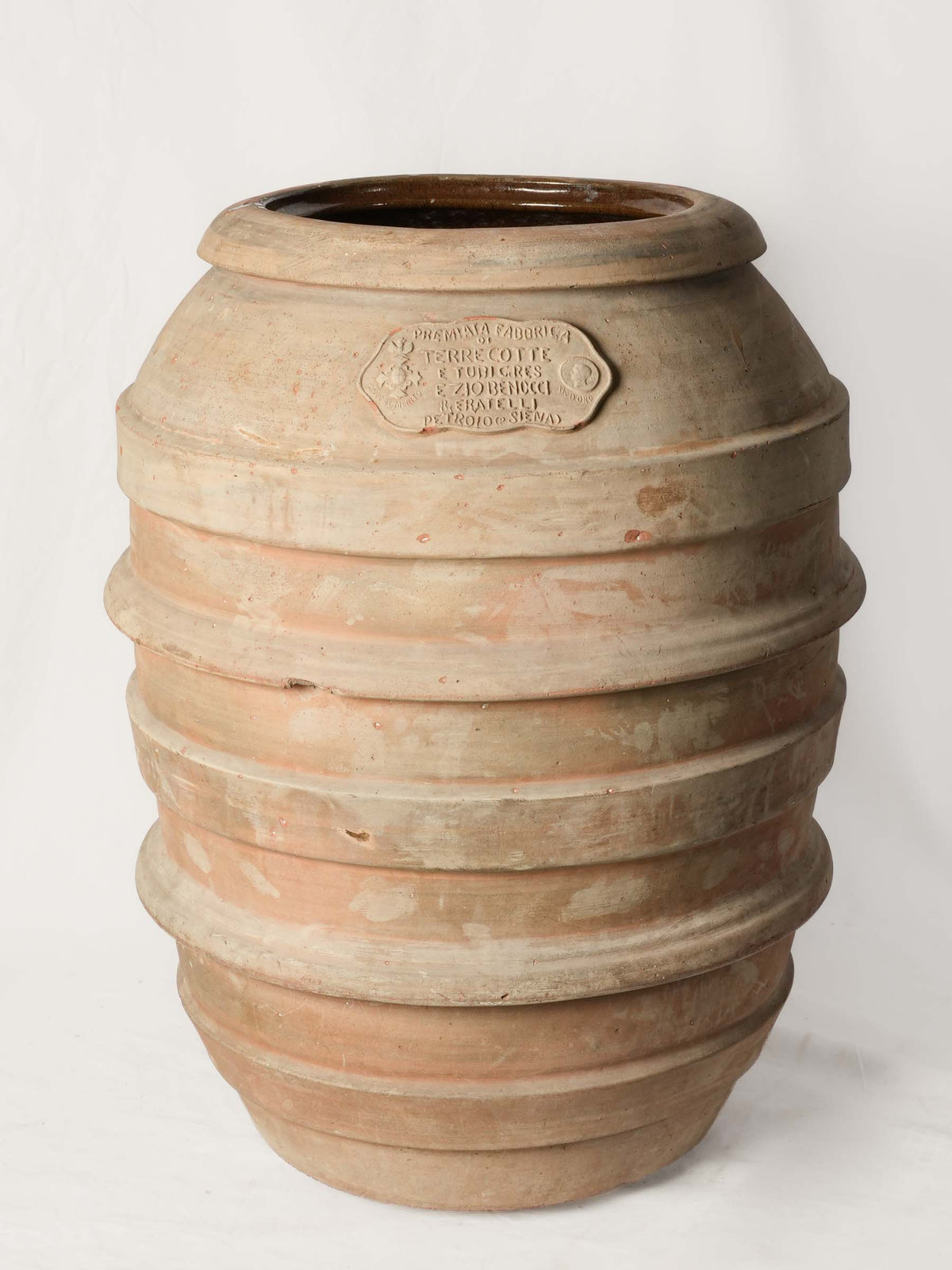 Large Vintage Tuscan Terracotta Olive Oil Orcio - 38½"