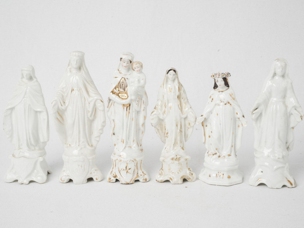 Vintage religious icon collection