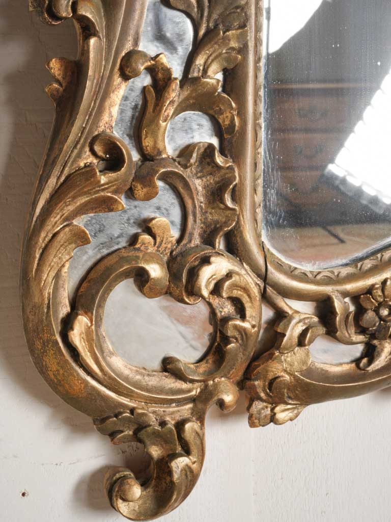 Early 20th-Century Grand Rococo Revival Mirror - 54¾" x 32¼"