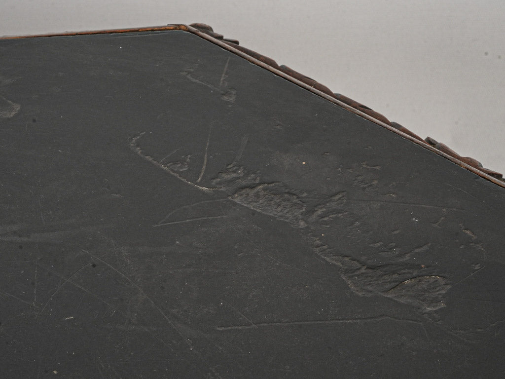 Vintage French walnut mythical table