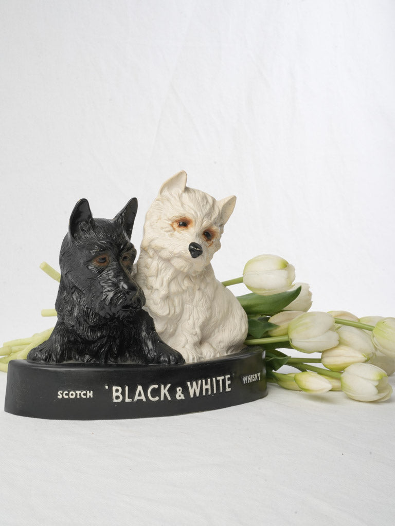 Lifelike terrier collectible piece