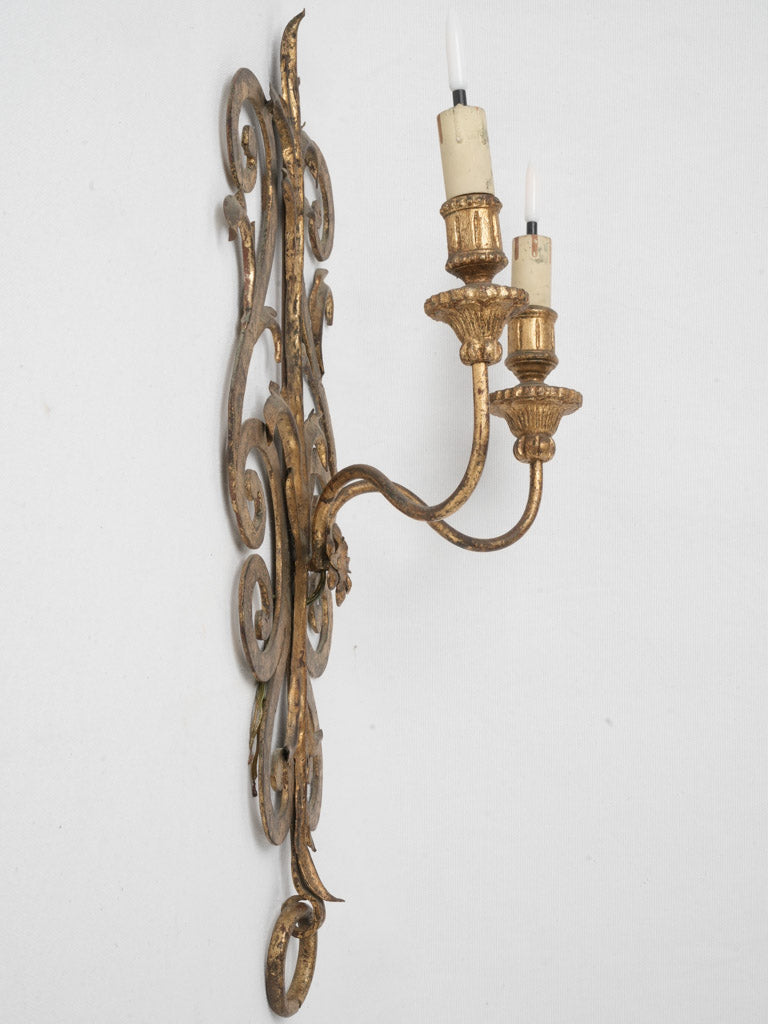 Stylish historical grandeur sconces
