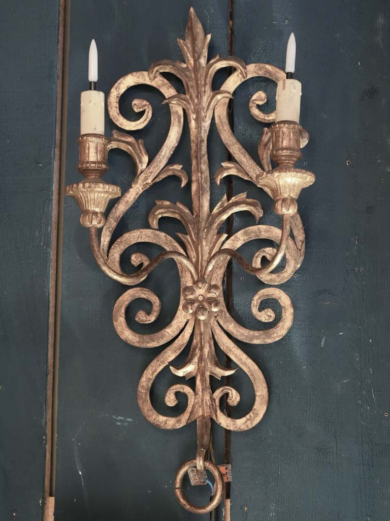 Timeless sophisticated Baroque sconces