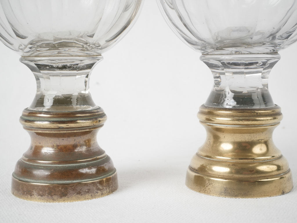 Brass and bronze stair embellishments