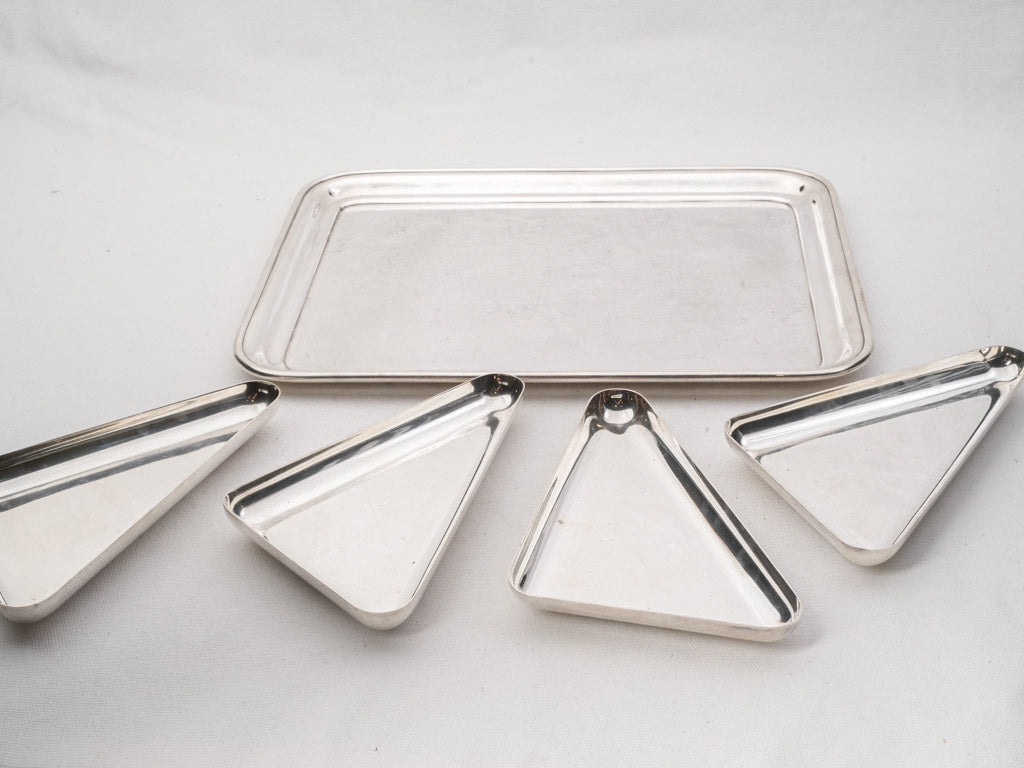 Sculptural minimalist platter