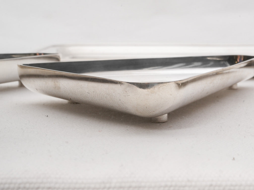 Sleek triangular dish set