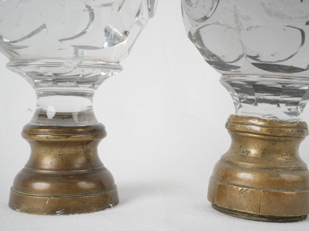 Aged, Classic, French, Clear Glass