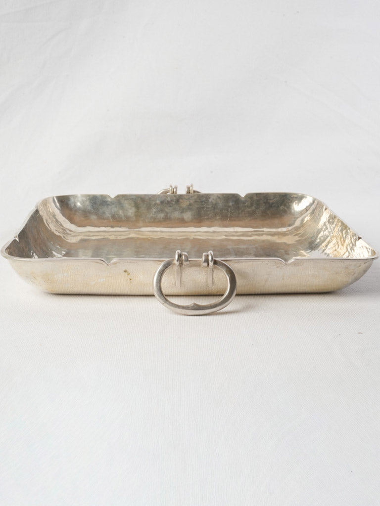 Cool-toned decorative serving piece