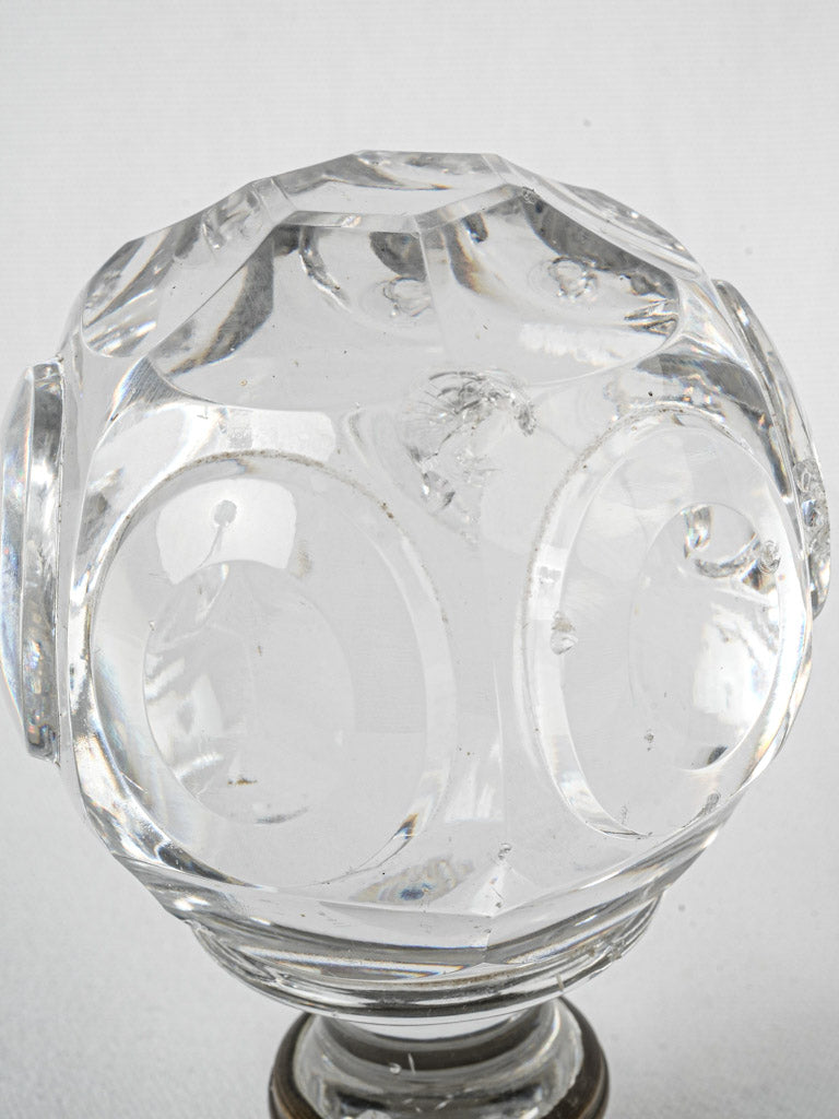 Underwater, Brass-based, Clear, Newel Caps