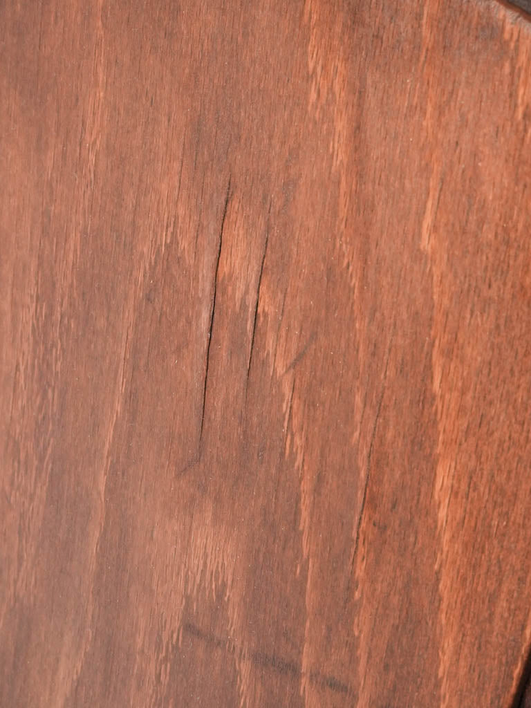 Retro-style beech bistro chair duo