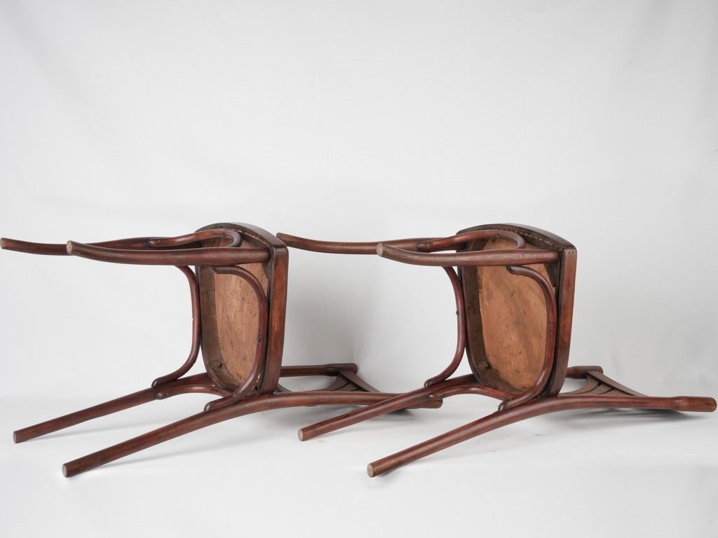 Authentic 1920s bistro chair set