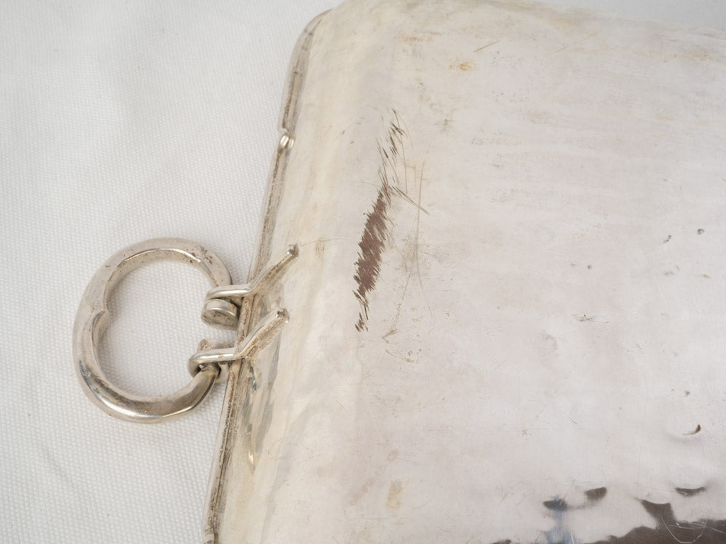 Versatile softly squared French tray