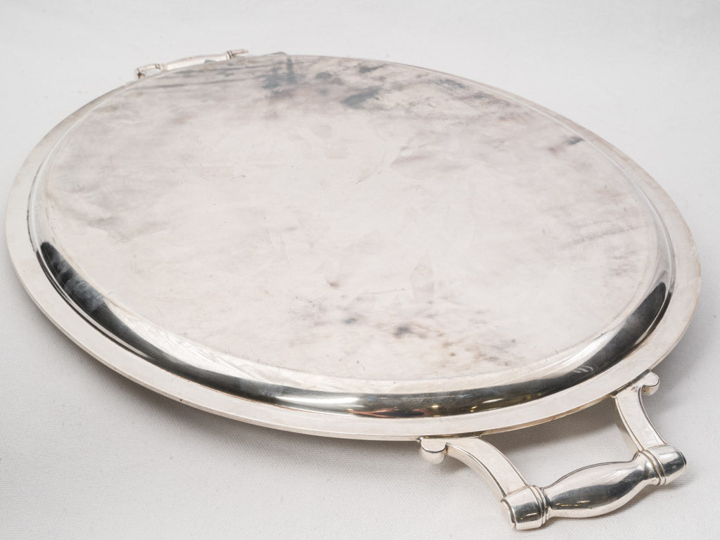 Opulent sculptural finesse Christofle tray  