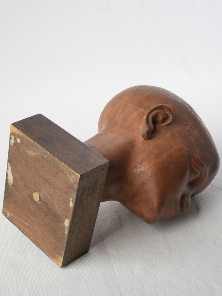 Artistic resilient youth bust