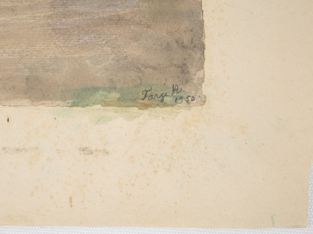 Historical rustic Vatican pastel artwork