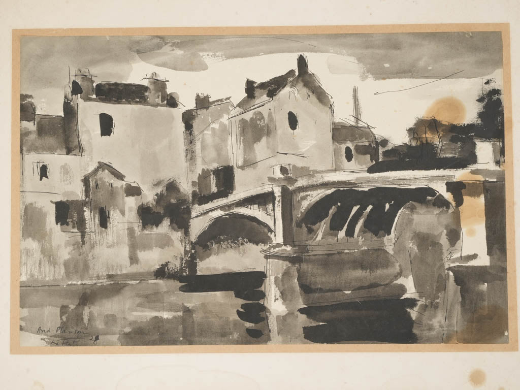 Timeless Black Watercolor Masterpiece