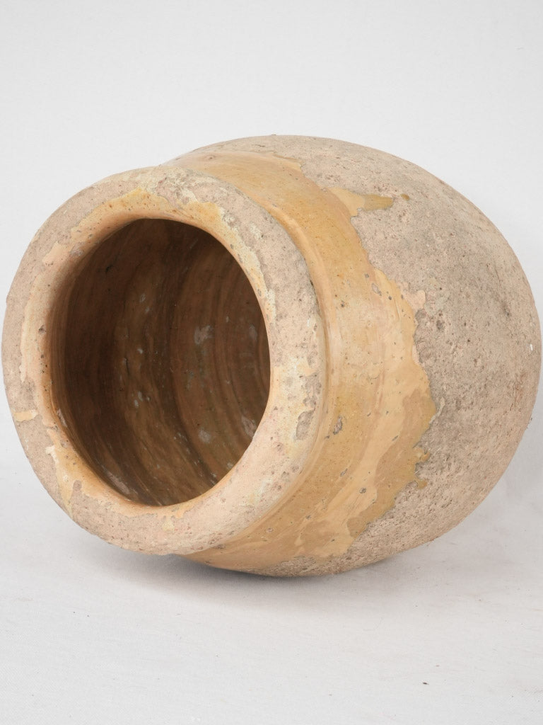 Rare glazed garden Biot pottery