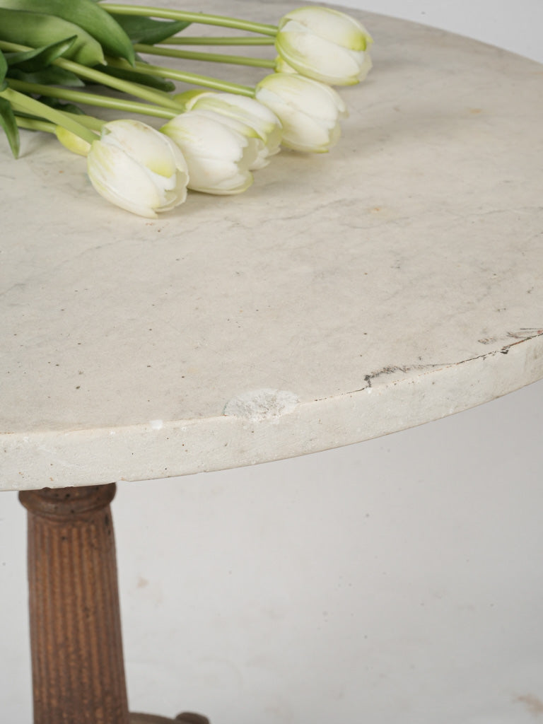 Antique Lion-Head Cast Iron Table