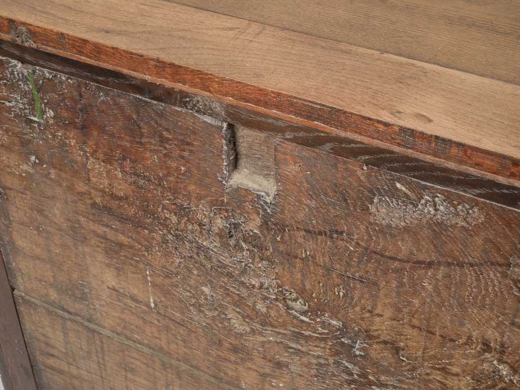 Petite Antique Provençal Commode in Stripped Hardwood - 28¾" x 39" x 23¼"