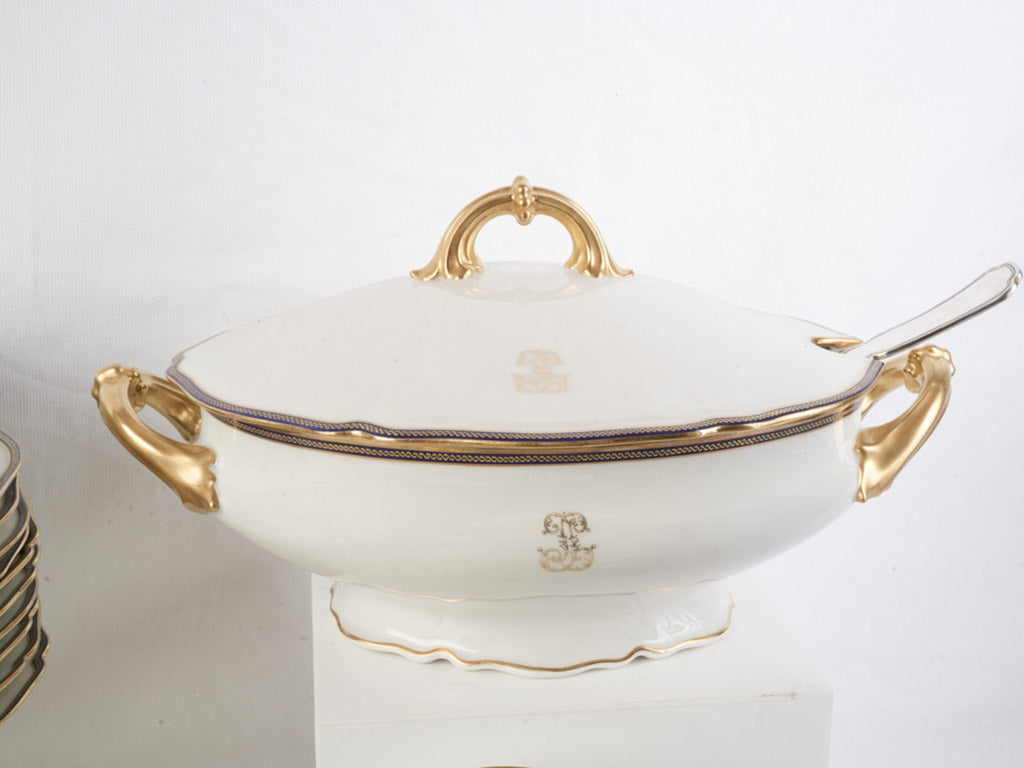 Authentic French Porcelain Dinnerware Collection