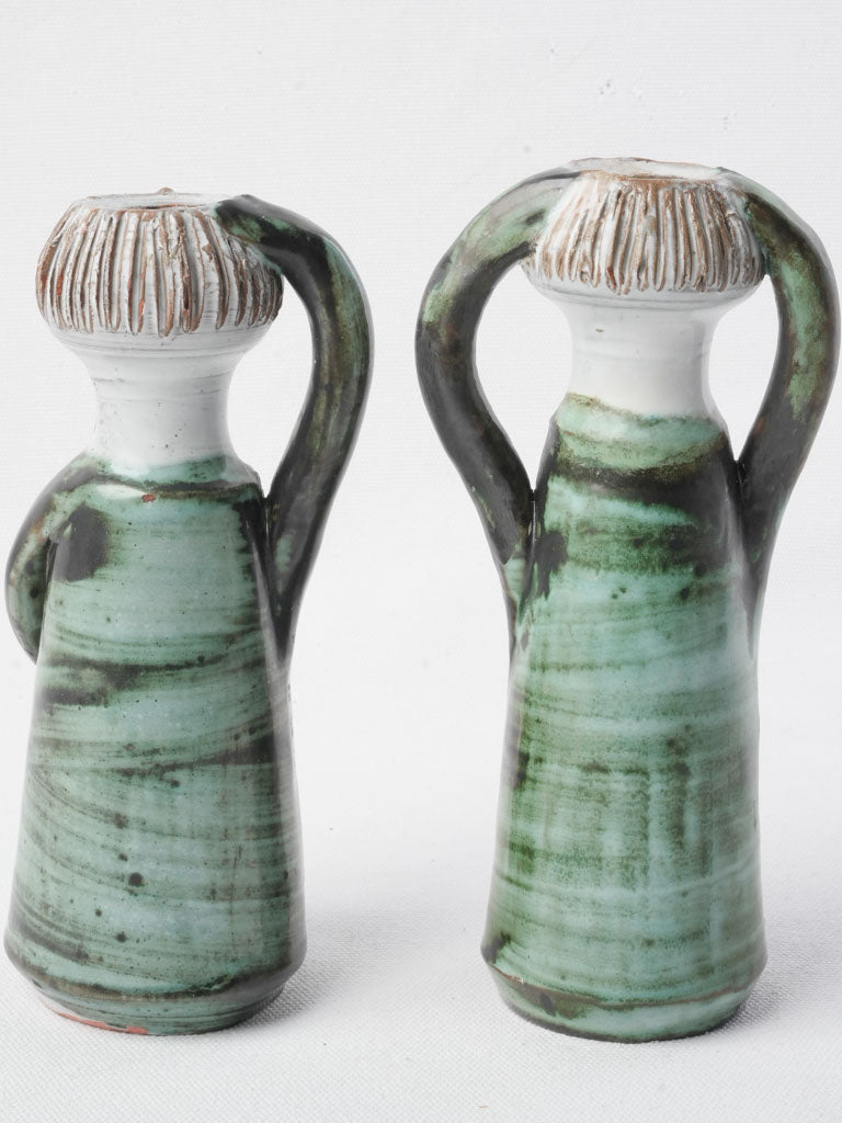 Collectible French ceramic sculptures
