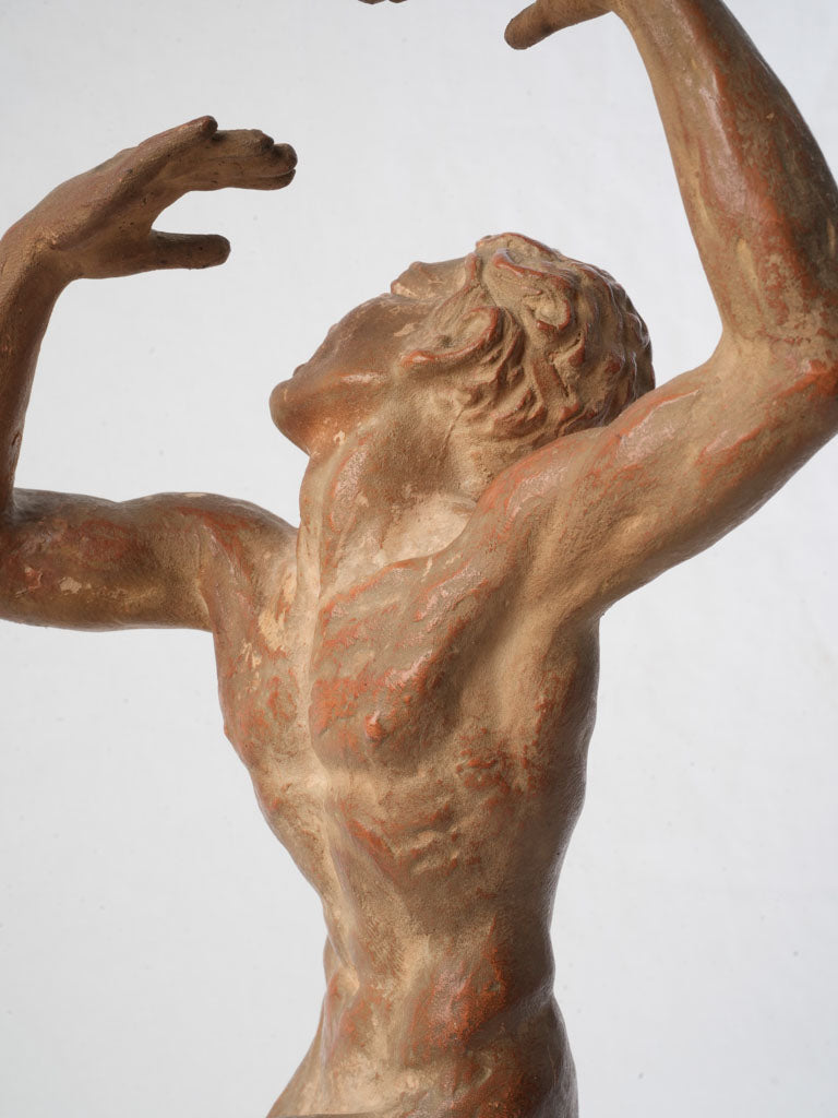 Original wooden plinth sculpture