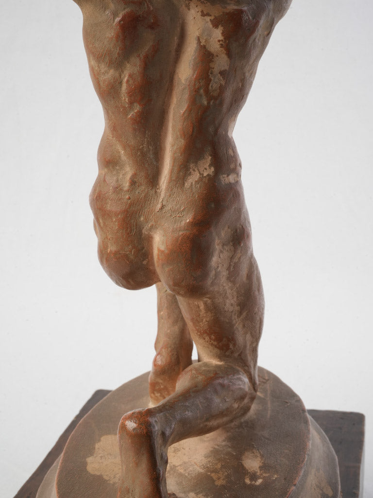 Fine articulated muscular sculpture